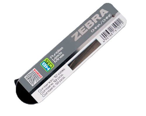 PUNTILLAS HB 0.7MM 2TB/12PZ-ZEBRA-PUNTILLAS/MINAS