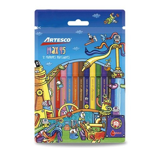 PLUMON PUNTA DELGADA MAX 45 12PZ-ARTESCO-PLUMIN/PLUMONES