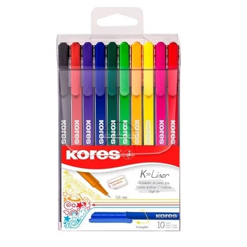 ROTULADOR .04 MM 12PZ-KORES-ROTULADOR