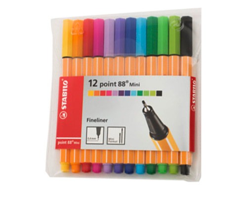 ROTULADOR POINT 88 MINI 12PZ-STABILO-ROTULADOR