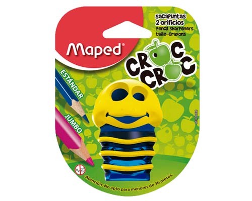 SACAPUNTAS C/DEPOSITO CROC CROC-MAPED-SACAPUNTAS MANUAL