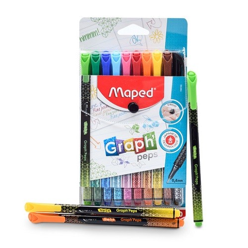 ROTULADOR TRIANG P.FINA GRAPH PEPS 10PZ-MAPED-ROTULADOR