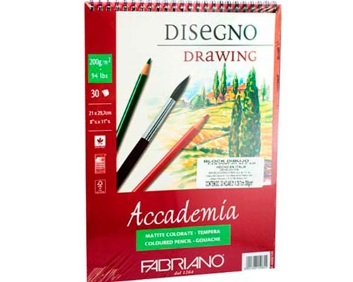 BLOCK ACUARELA 200G 21X29.7CM 30H-BRAINWRIGHT-BLOCK DE ARTE