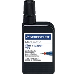 TINTA CHINA P/ESTILOGRAFO NG 22ML-STAEDTLER-TINTA P/ESTILOGRAFO