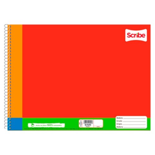 BLOCK DIBUJO ESCOLAR BLANCO GRANDE 20H-SCRIBE-BLOCK O CUADERNOS