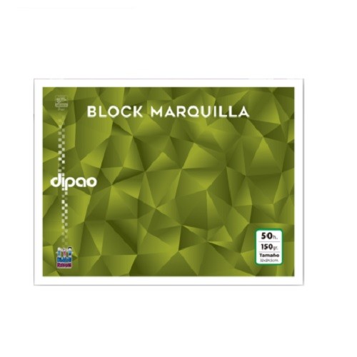 BLOCK MARQUILLA 50H 150GR 32X24.5CM-ORGANIFORMAS-BLOCK O CUADERNOS