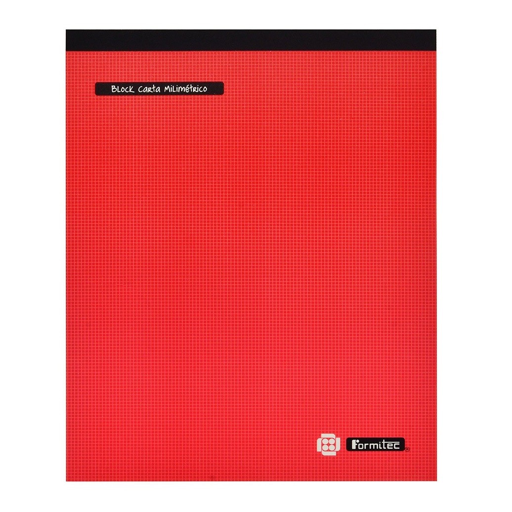 BLOCK CARTA PLASTIFICADO MILIMETRICO 50H-FORMITEC-BLOCK O CUADERNOS