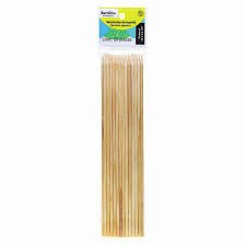 BROCHETA DE BAMBU 25X03CM BOL/25PZ-BARRILITO-BROCHA