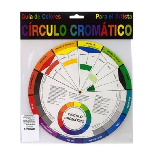 DISCO MINI CROMATICO COLOR WHEEL 13CM-RODIN-DISCO CROMATICO