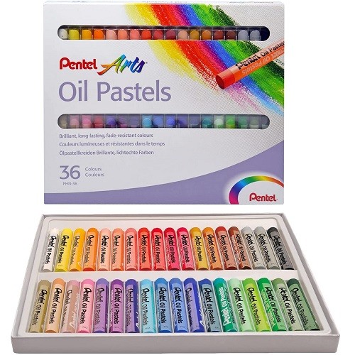 GIS PASTEL DE ACEITE 36PZ-PENTEL-GIS PASTEL