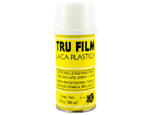 LACA PLASTICA BTE AEROSOL TRU FILM 100 140ML -RODIN-MEDIOS/SOLVENTES
