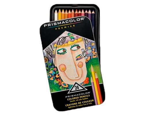 LAPIZ DE COLOR PRISMACOLOR PROFESIONAL PREMIER 24PZ-PRISMACOLOR-LAPIZ D/COLOR PROF
