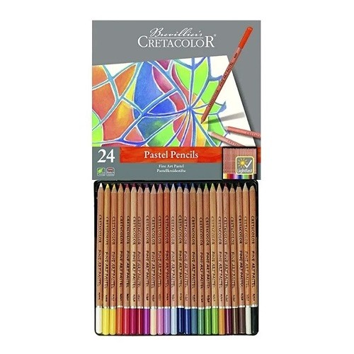 LAPIZ PASTEL FINE ART 24 PZ-CRETACOLOR-LAPIZ D/COLOR PROF
